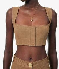 Le Kasha - Jirja Linen Bralette