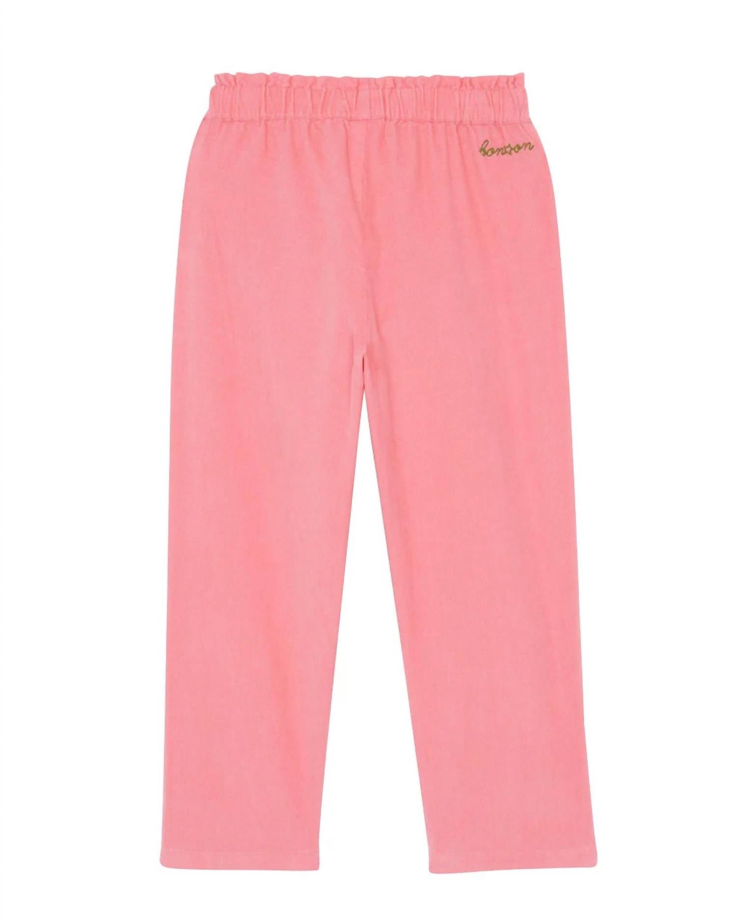 Bonton - Kid's Velvet Duck Pants