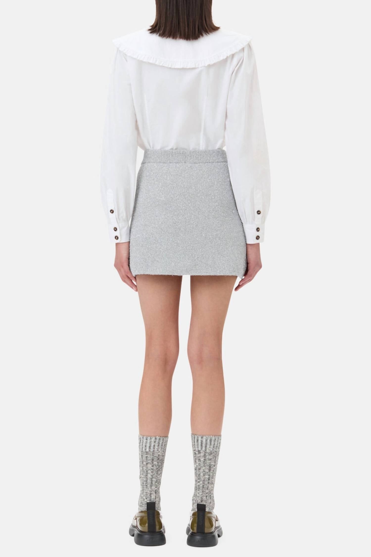 Ganni - Sparkle Mini Skirt