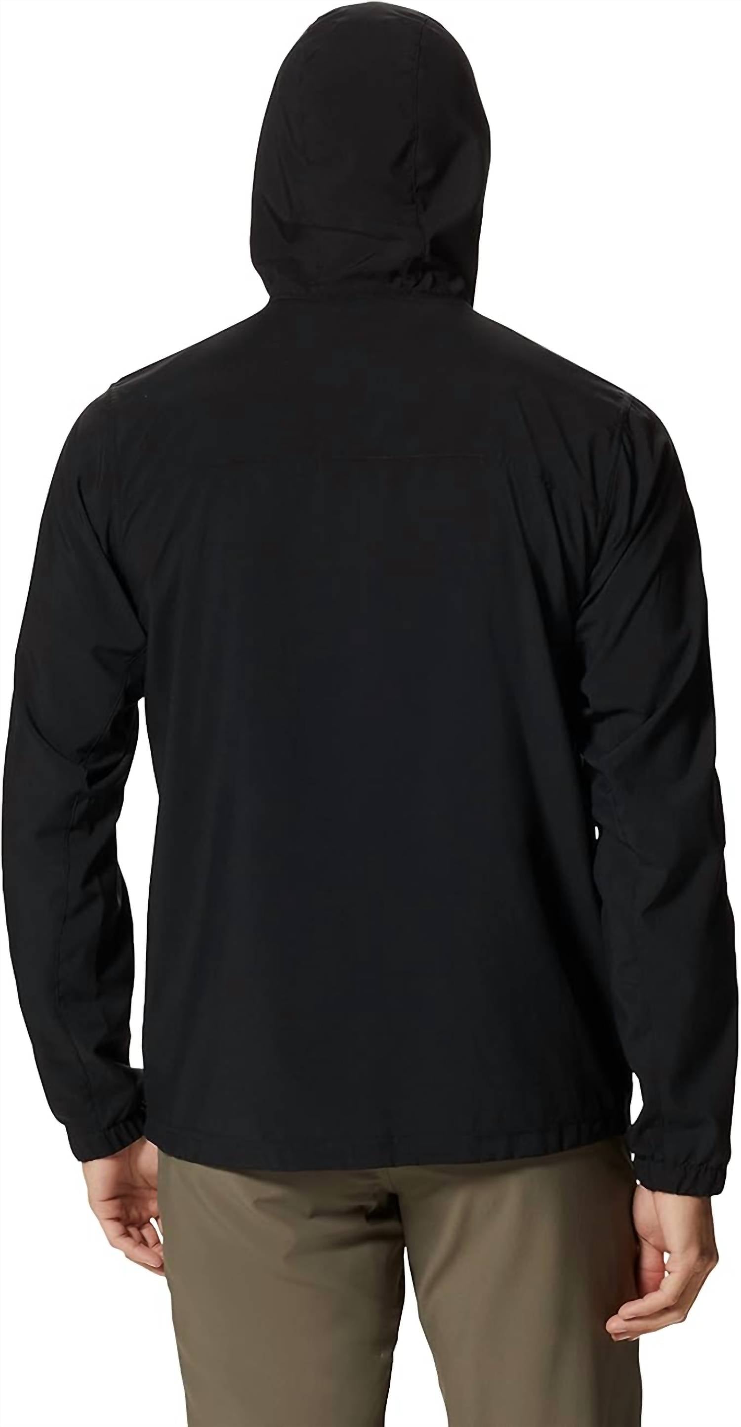 Mountain Hardwear Trail Sender Jacket in black - men's jacket - alternate view