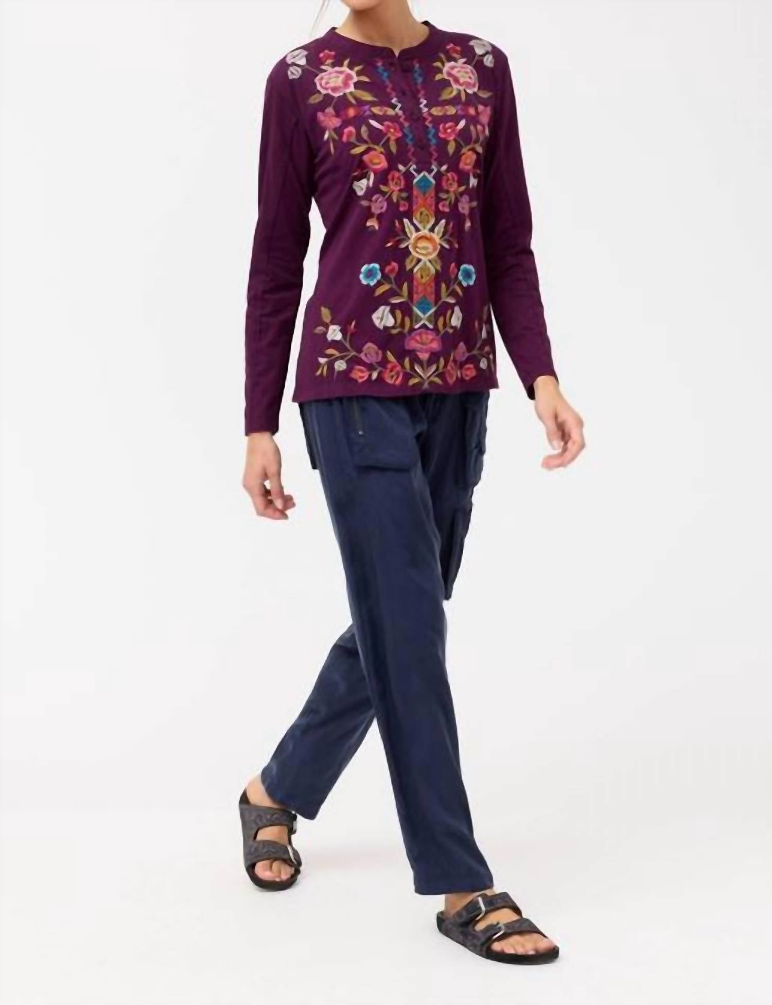 Johnny Was - RAW SEAM HENLEY ANAYA BUTTON-DOWN