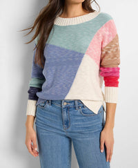 Nic + Zoe - Color Crossing Sweater