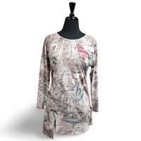 Inoah - Women's Tulip Print Top