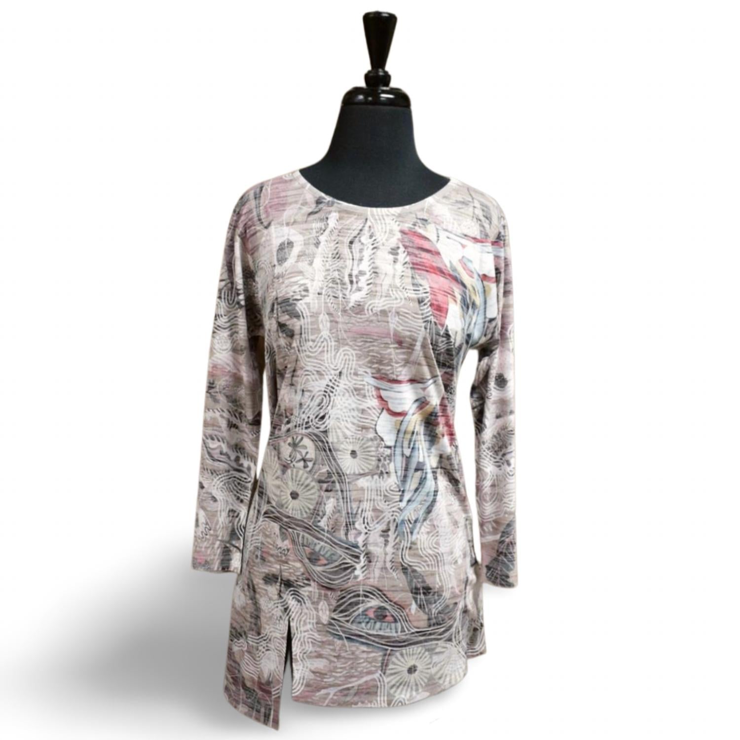 Inoah - Women's Tulip Print Top