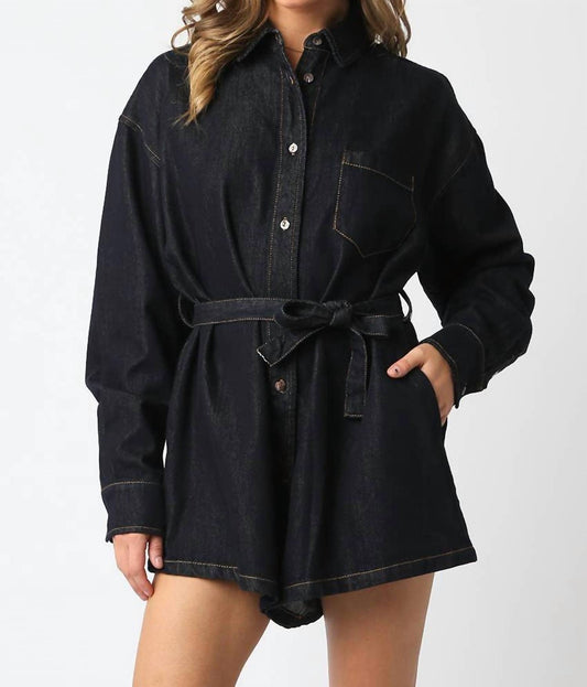 Olivaceous - Off Duty Romper