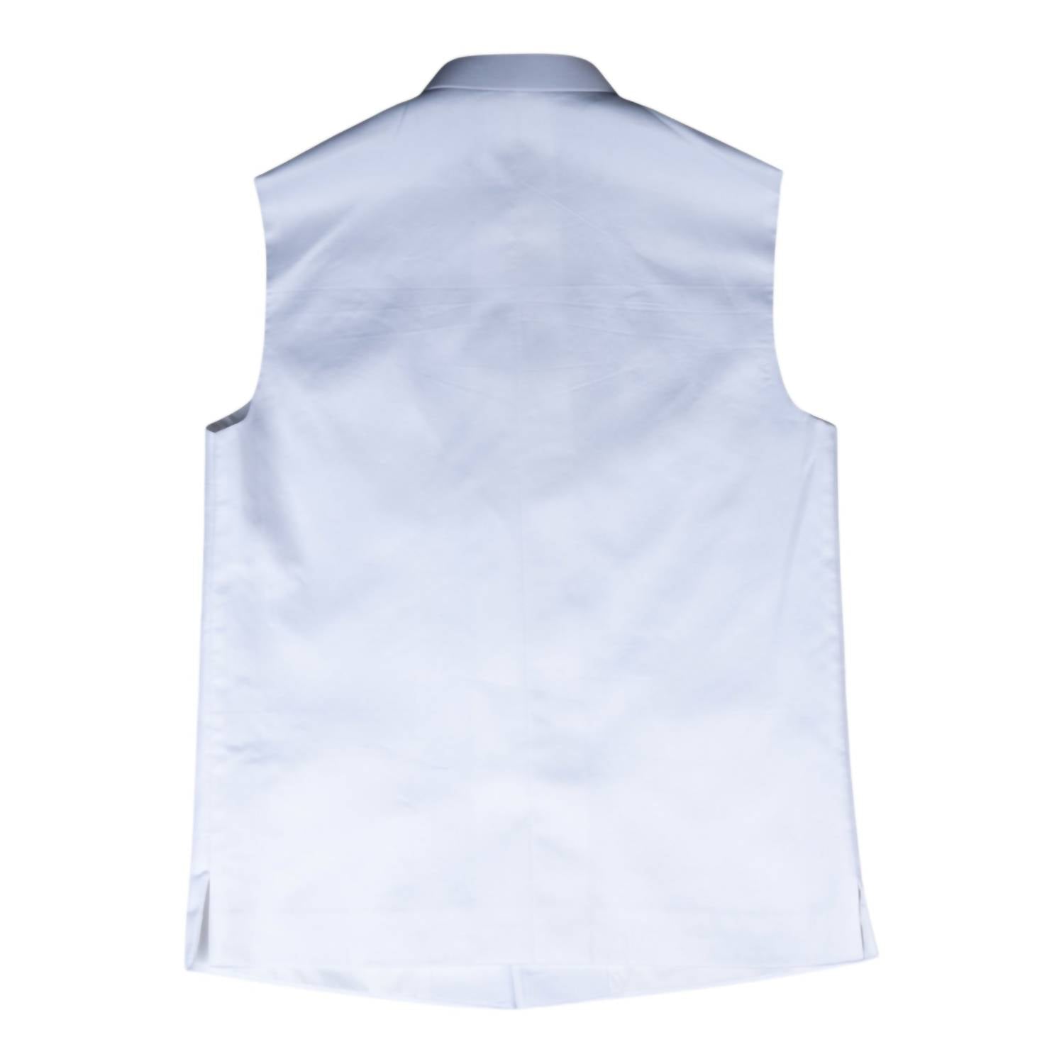 The Gray Crab - Men's Mandarin Collar Silk Vest