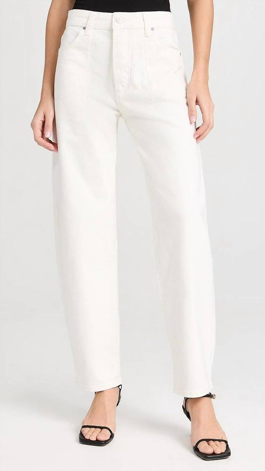Paige - Alexis Tonal Slight Barrel Jeans