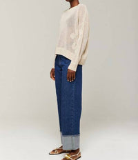 Brodie Cashmere - Brodie Aloha Cashmere Open Crew Top