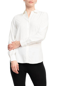 Philosophy - Long Sleeve Collared Woven Shirt