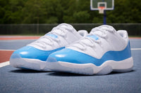 NIKE Men's Retro Jordan 11 Low Sneaker in university blue - men's sneaker - view 4