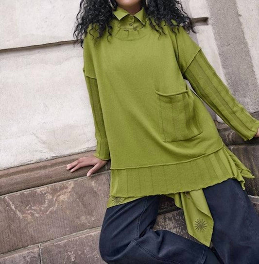 Noen - Wide Ribbed Pullover