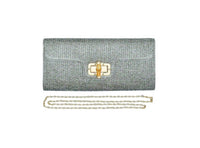 Bc Handbags - Women's Bamboo Buckle Clutch