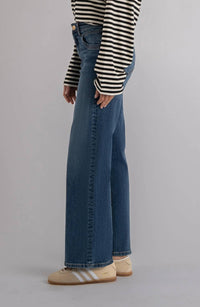 KUT FROM THE KLOTH Jodi High Waist Straight Leg Jeans in amusement w dar - women's jeans - alternate view