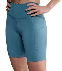NIKE Women's Biker Short in light blue - women's shorts - view 4
