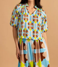 Double A - Trish Puff Sleeve Top