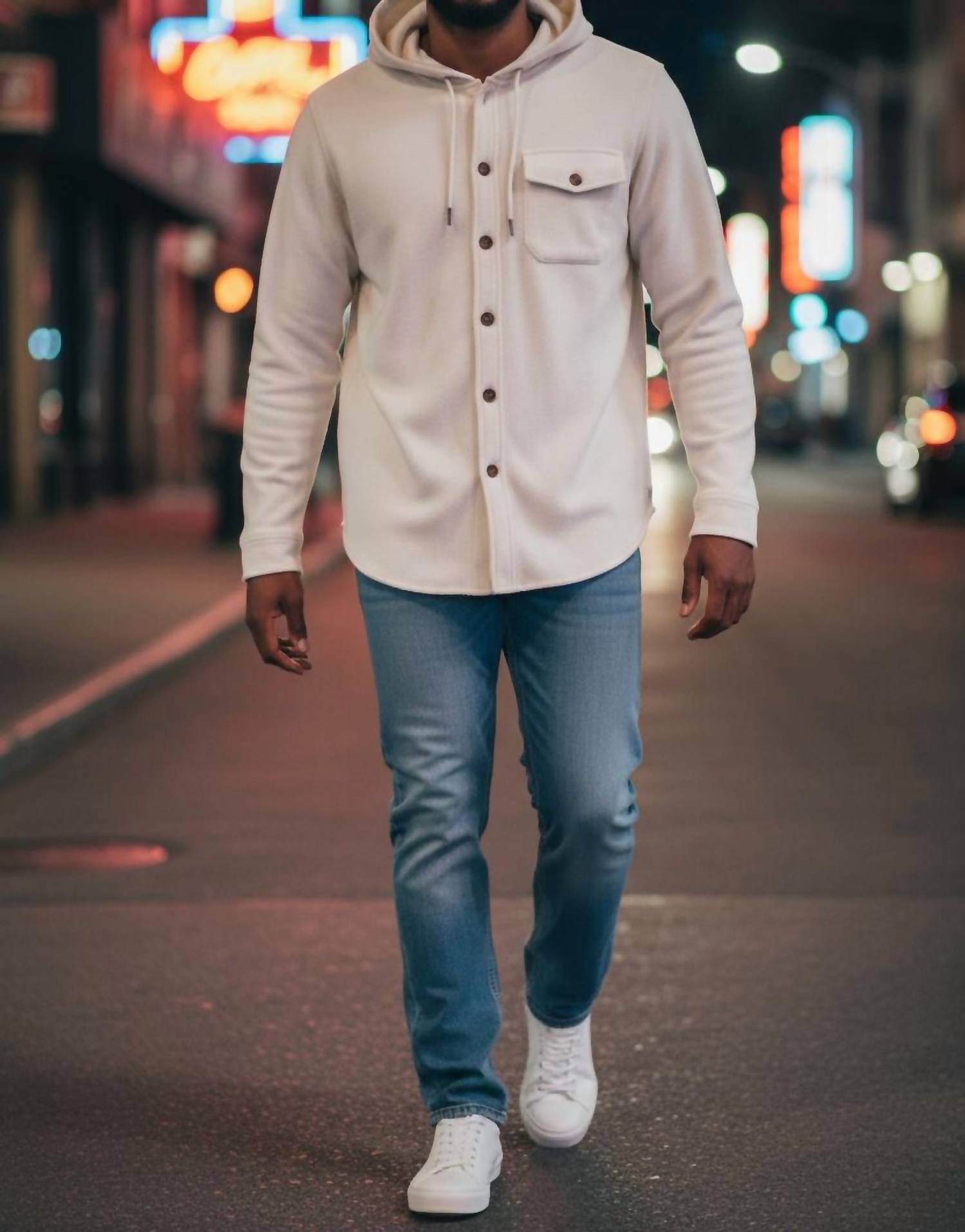 Roosters Supply Company - Parson Button Up Hoodie