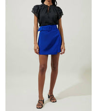 Sugarlips - Chelsea Belted Mini Skirt