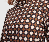 ALEMBIKA Twiggy Turtleneck Top in groove - women's long sleeve top - view 5