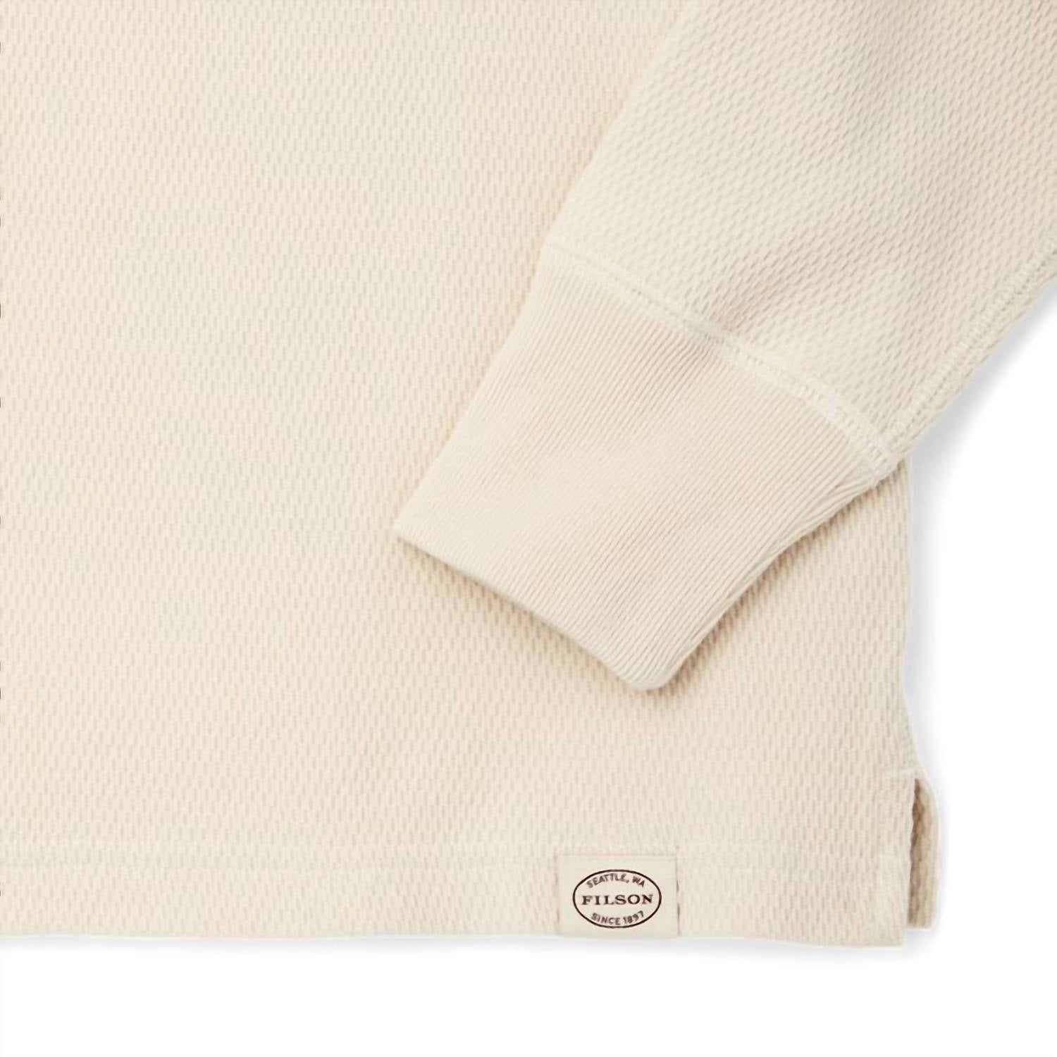 Filson - Men's Waffle Knit Henley Tee
