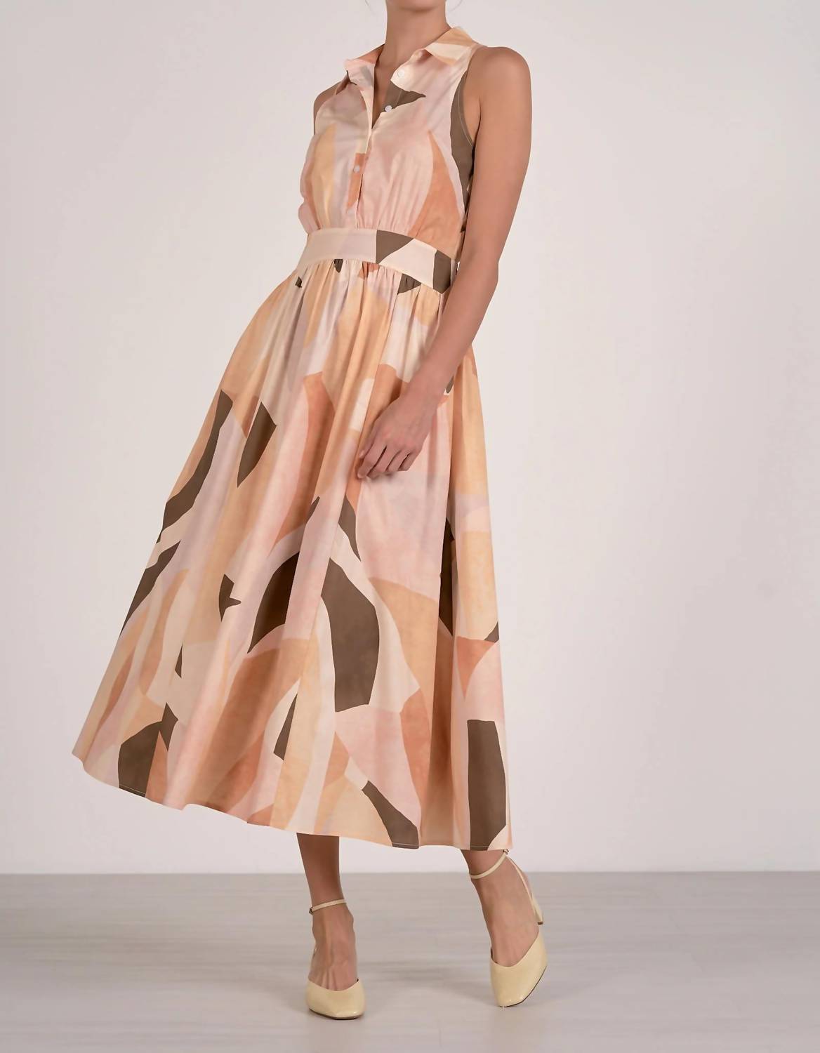 Elan - Collared Midi Dress