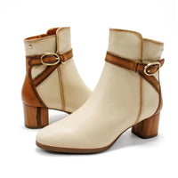 Pikolinos - Women's Calafat Ankle Boots With Buckle