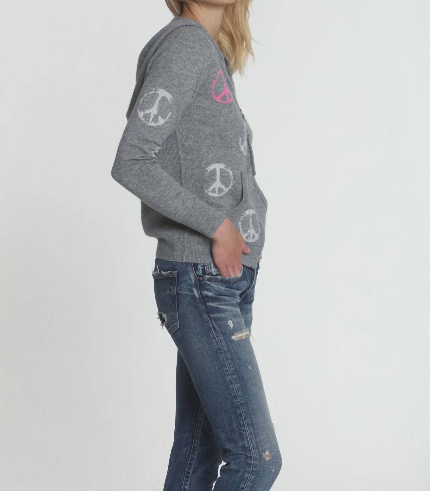 Label+Thread - Peace Out Hoodie