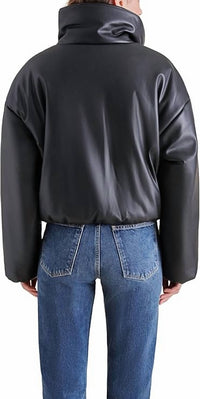 STEVE MADDEN Stratton Zip Jacket in black - women's jacket - view 4