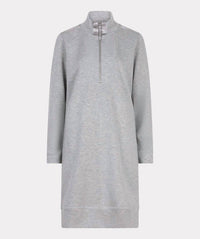 Esqualo - Long Sleeve Zipper Modal Dress