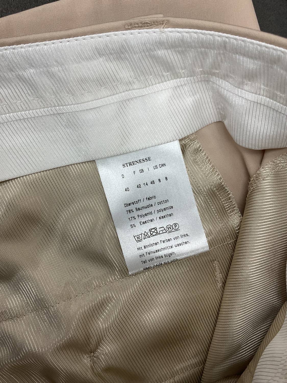Strenesse - CUFFED COTTON STRETCH PANT