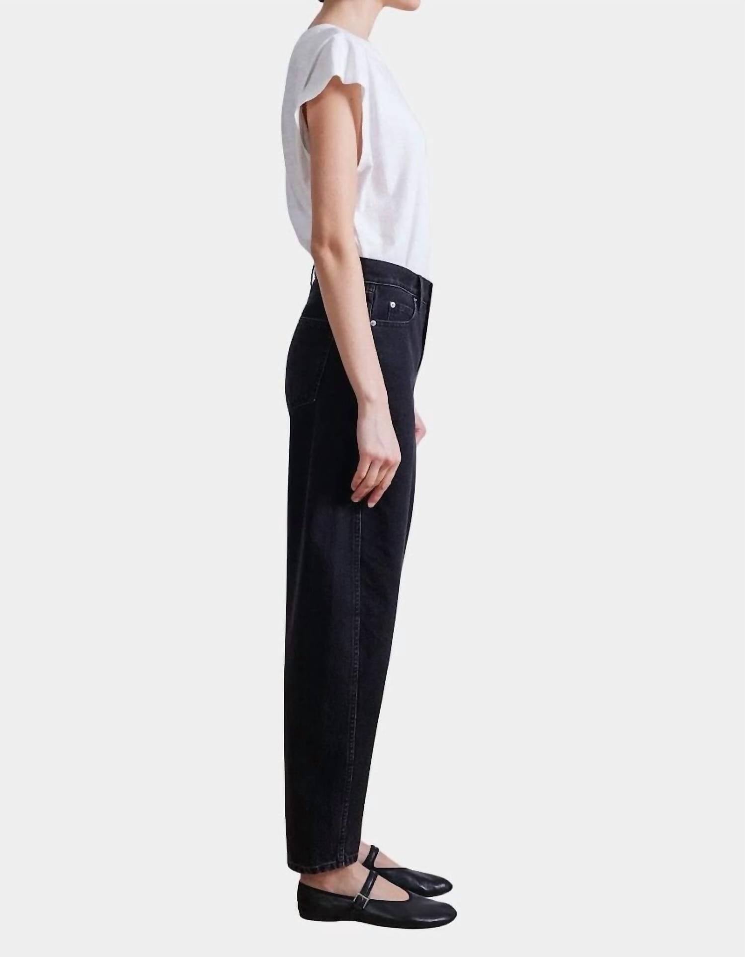 Apiece Apart - High Rise Mari Barrel Jean