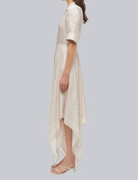Simkhai - Abrielle Handkerchief Midi Dress