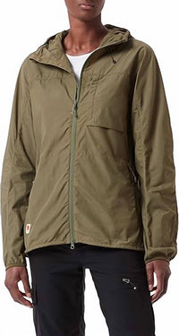 Fjallraven High Coast Wind Jacket in green - women's jacket