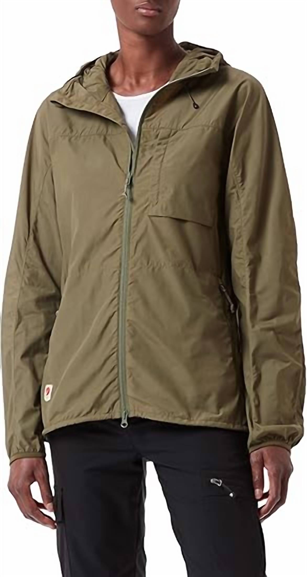 Fjallraven High Coast Wind Jacket in green - women's jacket