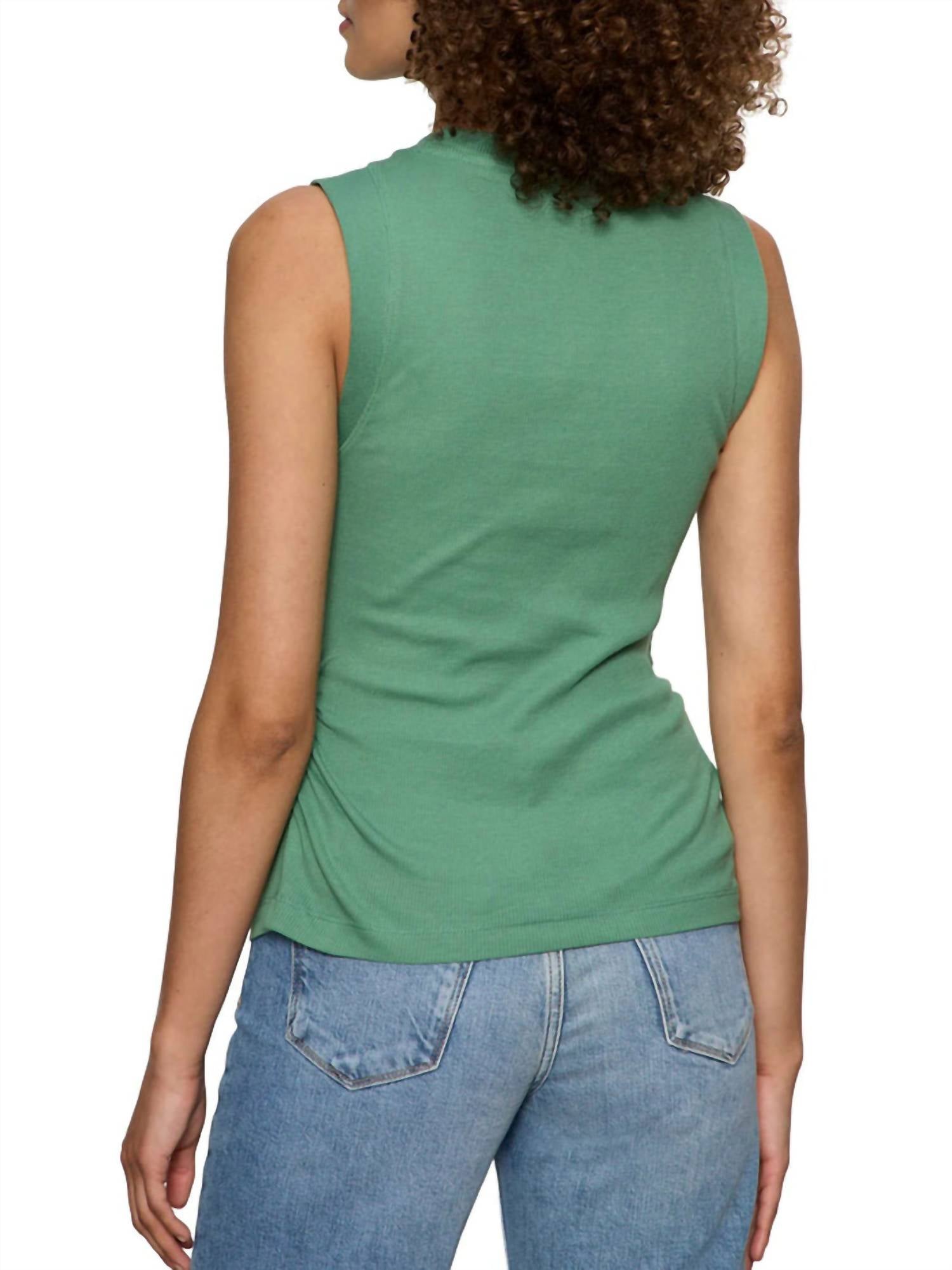 Sanctuary - Ribbed Ruched Tank