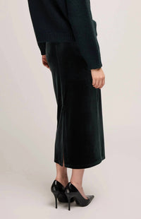 Gentle Fawn - Dahlia Velvet Column Skirt