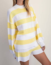 Cotierra - Stripe Sweater Set