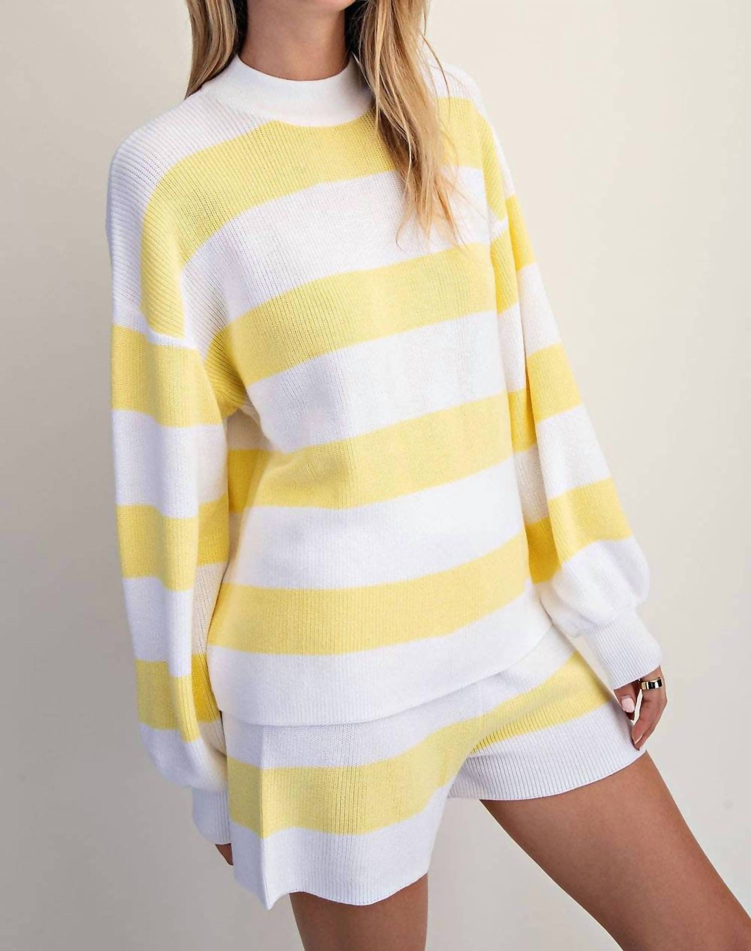 Cotierra - Stripe Sweater Set