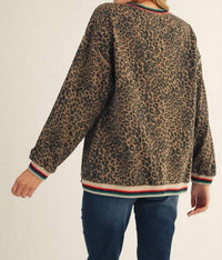 Jodifl - Color Rib Band Detail Pullover