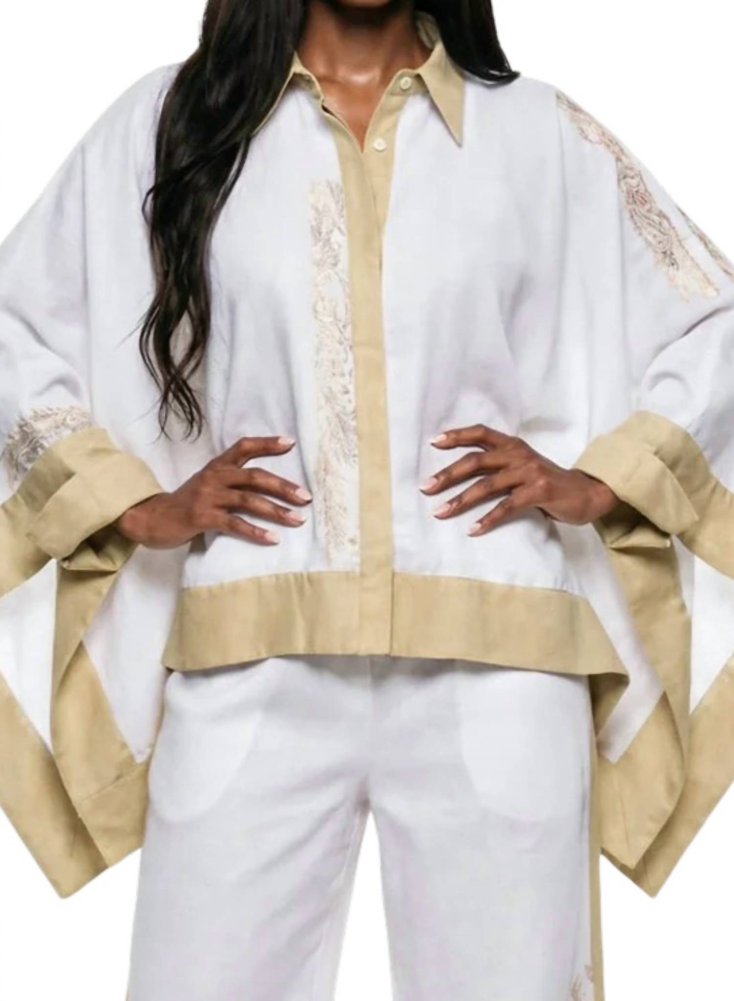 Lisa Rene - 2 Piece Tunic & Pant Set
