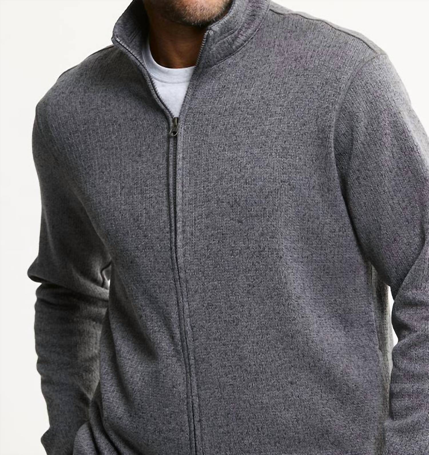 Jachs New York - Stretch Fleece Full Zip Sweater