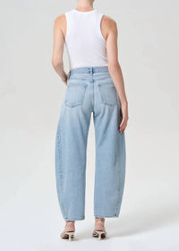 Agolde - High Rise Pieced Tapered Jeans