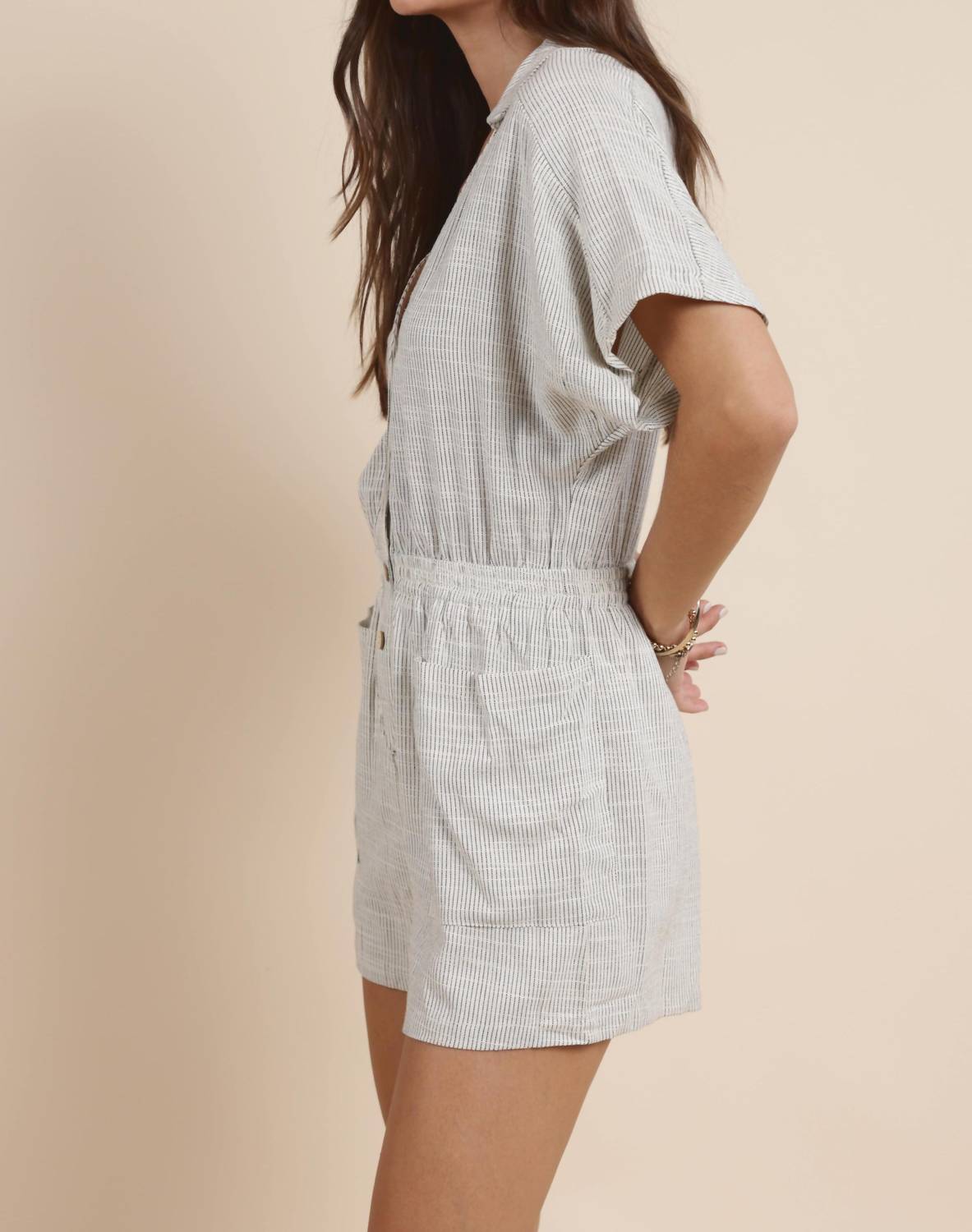 Sadie & Sage - MOJAVE BUTTONED ROMPER