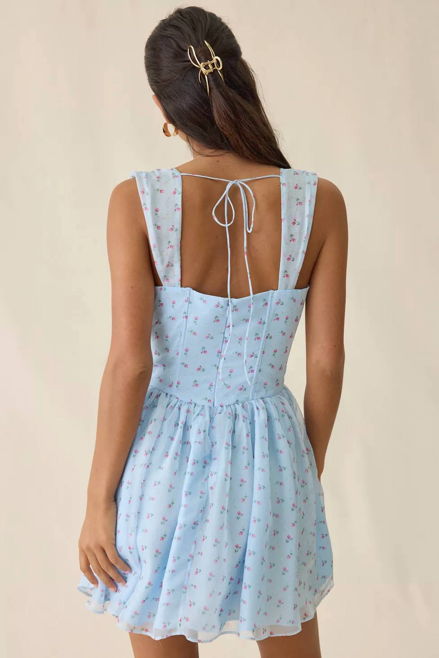 For Love & Lemons - Amore Bouquet Corset Mini Dress