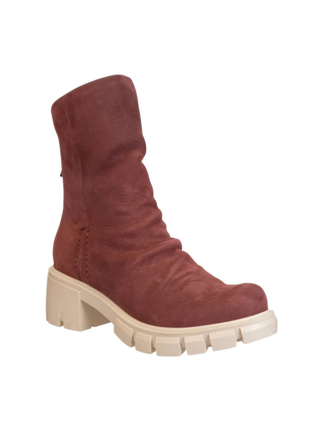 Naked Feet - Women's Protocol Heeled Mid Shaft Boots