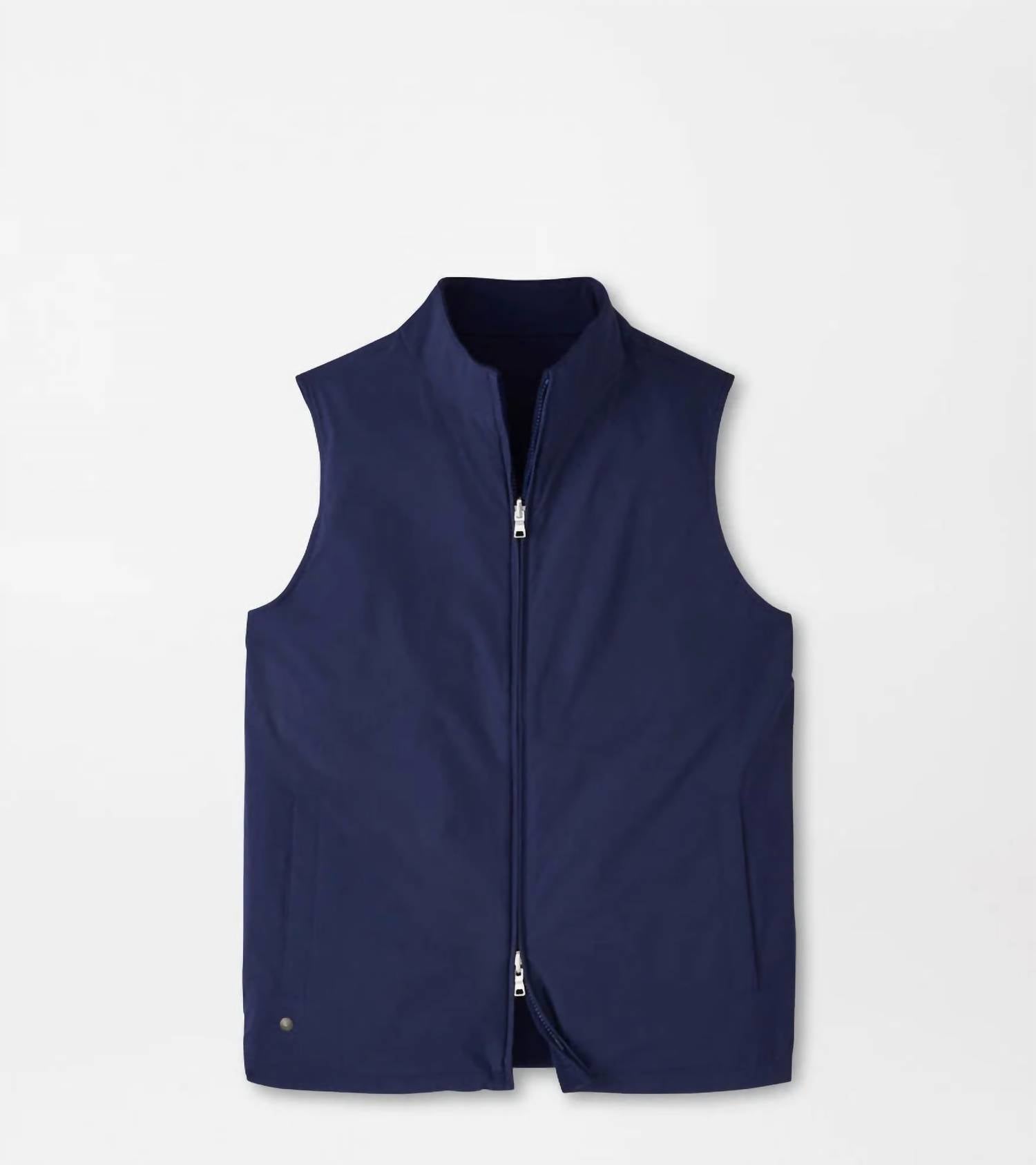 PETER MILLAR Ryder Reversible Vest in navy - men's jacket - view 5