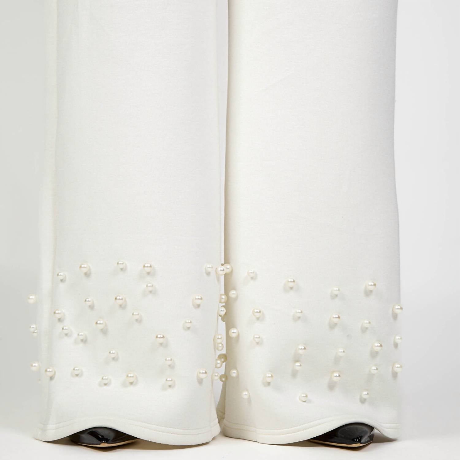 Joh - Faith Pearl Wide Leg Pants - Plus