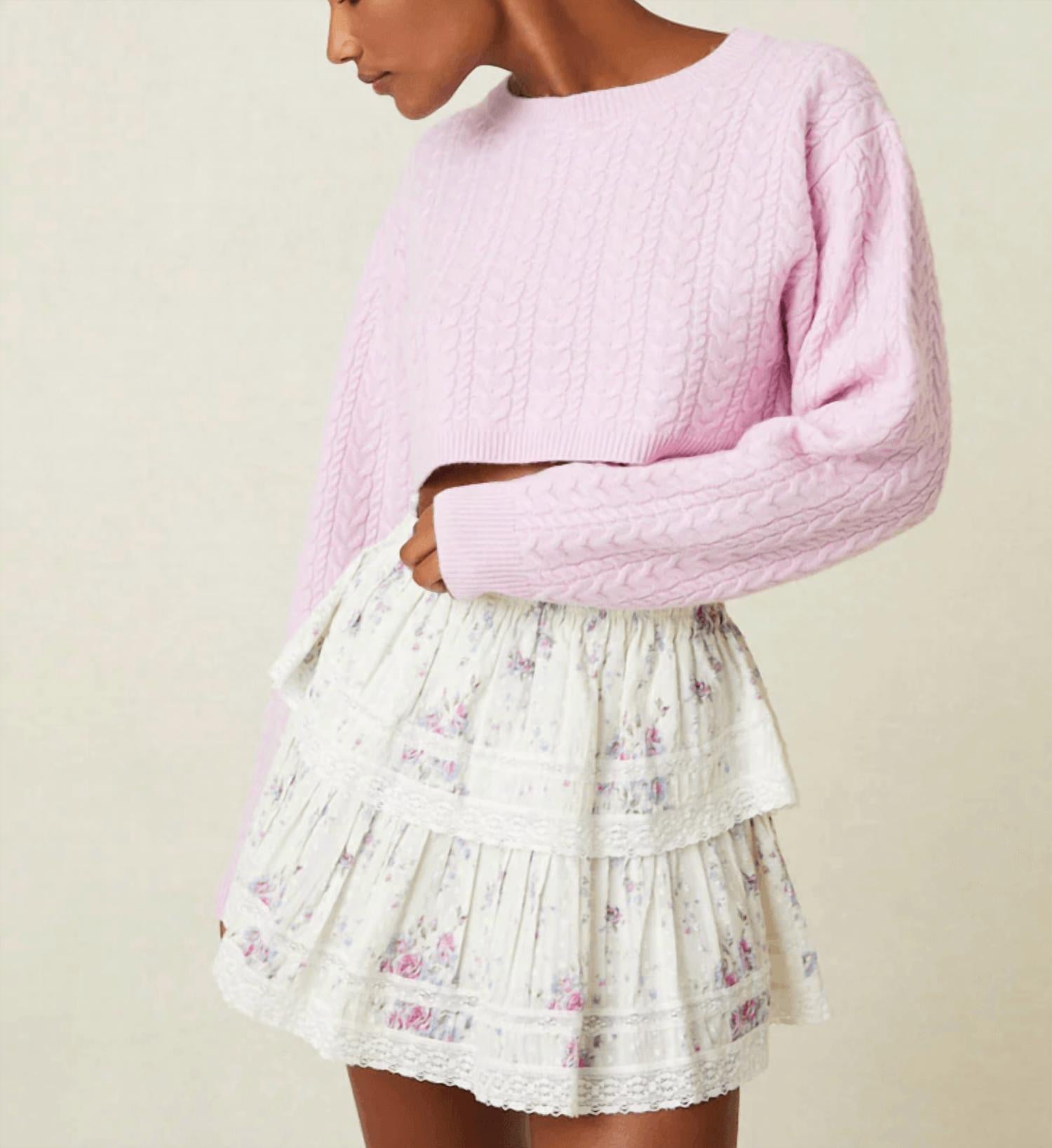 Loveshackfancy - Women's Ruffle Mini Skirt