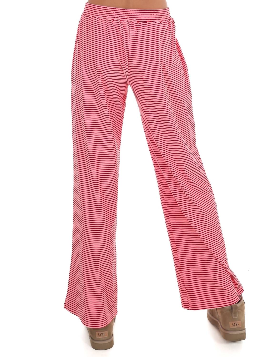 Things Between - Homebody Stripe Fleece Pants