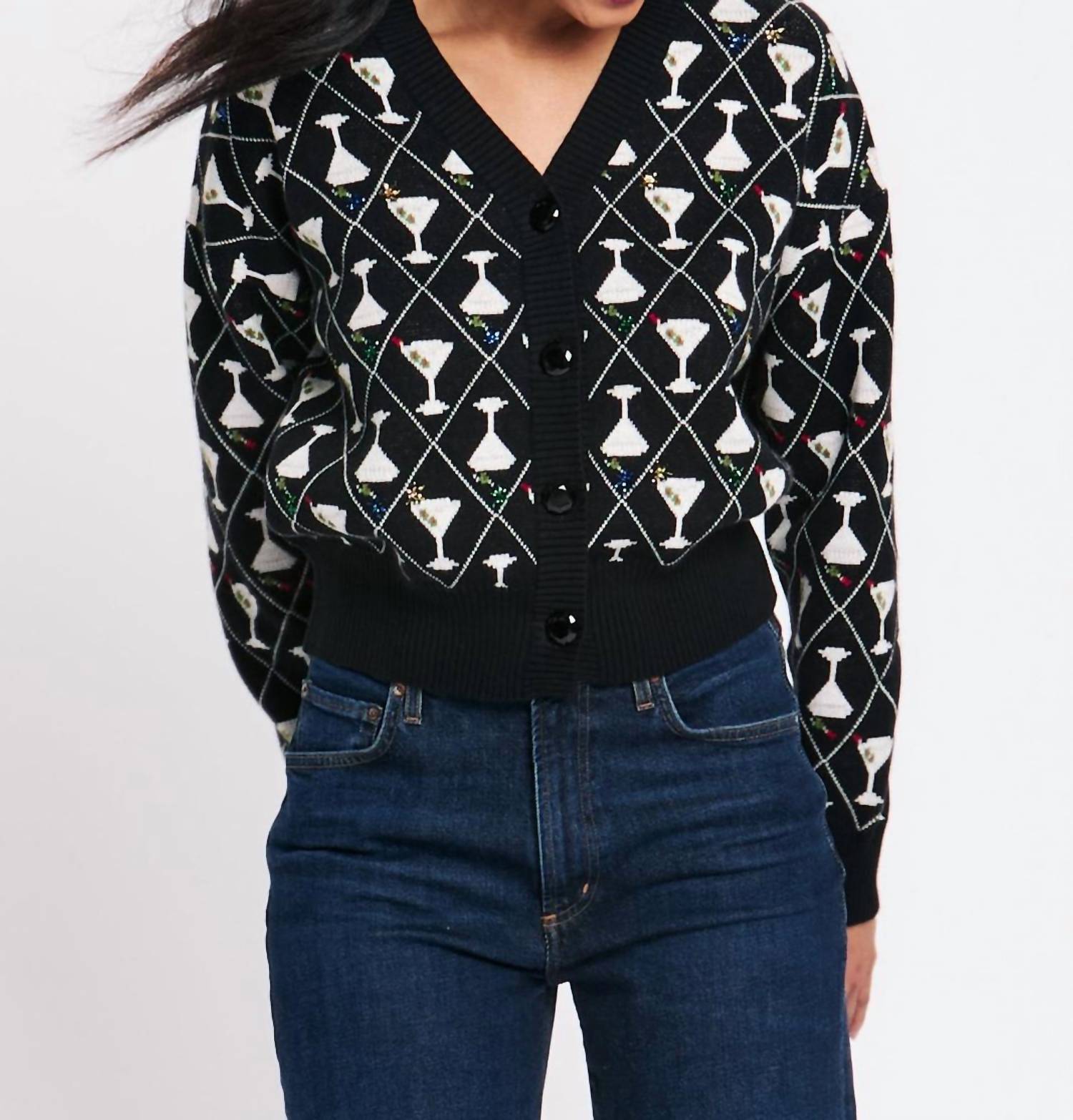 Rachel Antonoff - Cori V Neck Cardigan