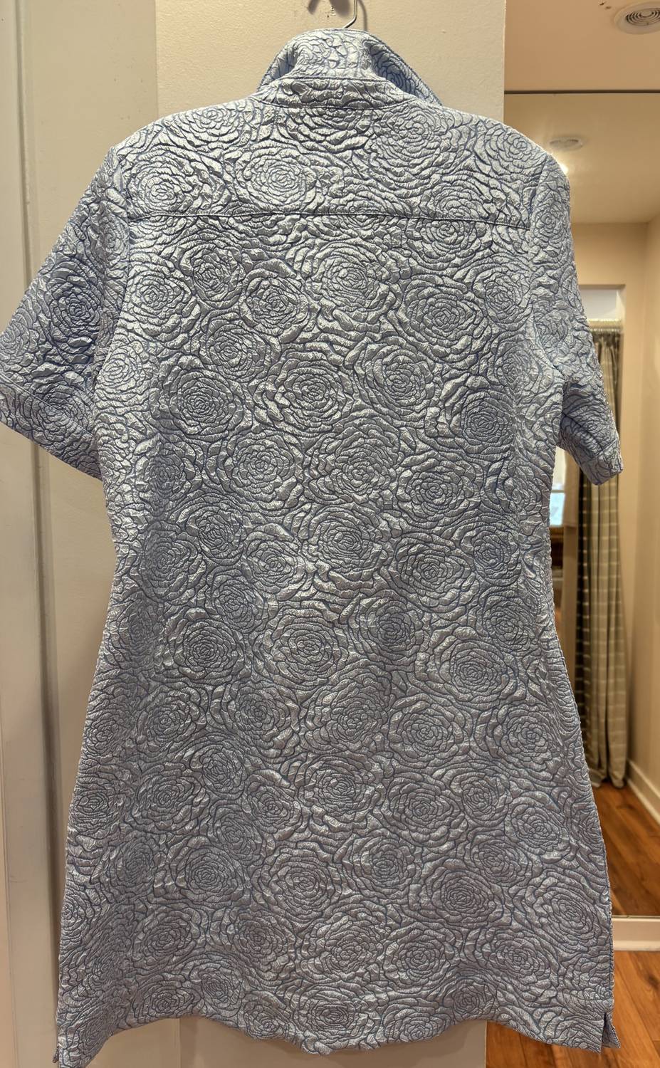 Boho Chic - Women's Pockets Floral Applique Dress